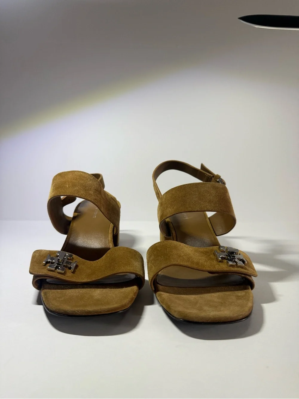 Tory Burch Tan Suede Slingback Sandals size 7